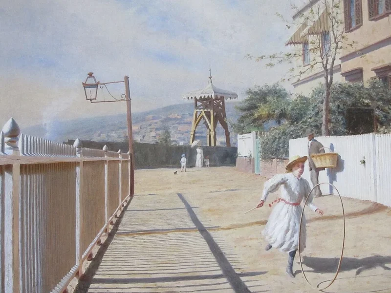 1862-Alfredo Helsby - Passeggiata Atkinson 1896